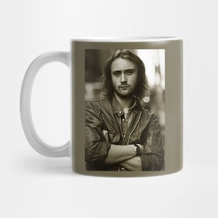 Young Phil Collins Mug